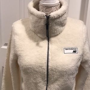 Brand new new balance women teddy Jacket